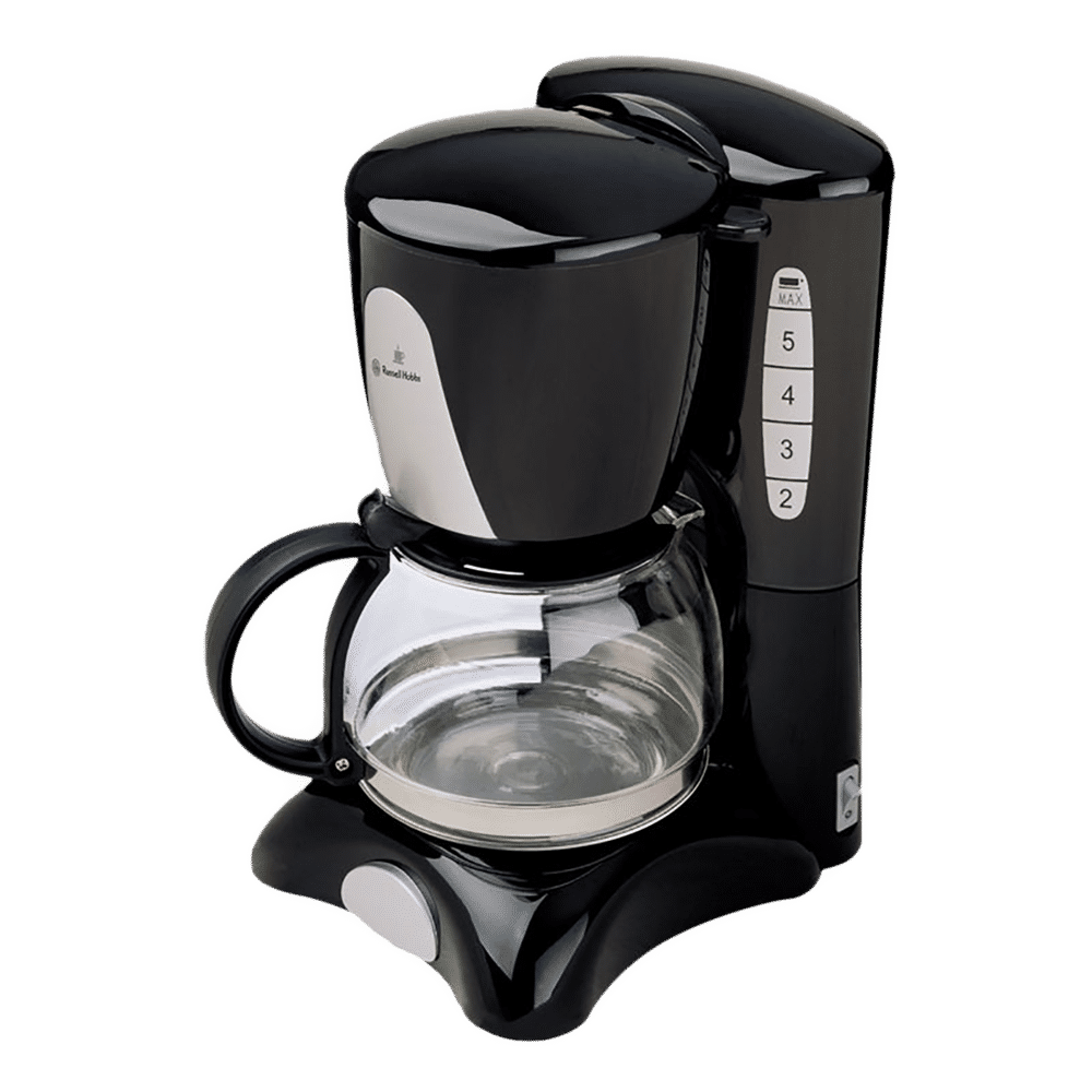 Buy Russell Hobbs 800 Watt 6 Cups Manual Espresso Coffee Maker With Non Drip Valve Black 2595